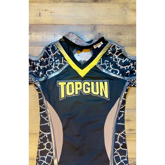 Rebel Athletic Top Gun Allstars Cheerleading Uniform - Youth Large - Picture 2 of 12